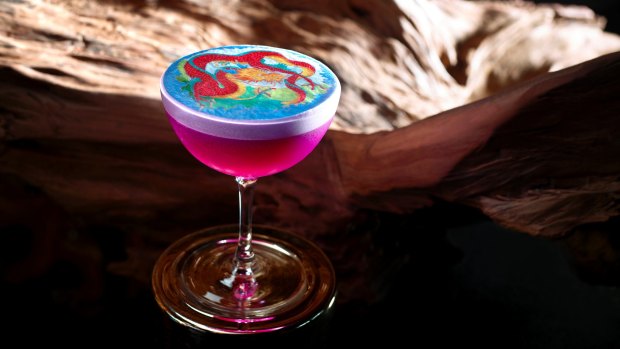 The cachaca-inspired Mother of Dragons cocktail at Mo Bar.