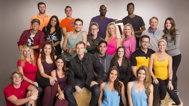 Inventive: Contestants chosen for their social media profiles compete on the new series of The Amazing Race.