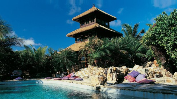 Sir Richard Branson's luxury resort at Necker Island.
