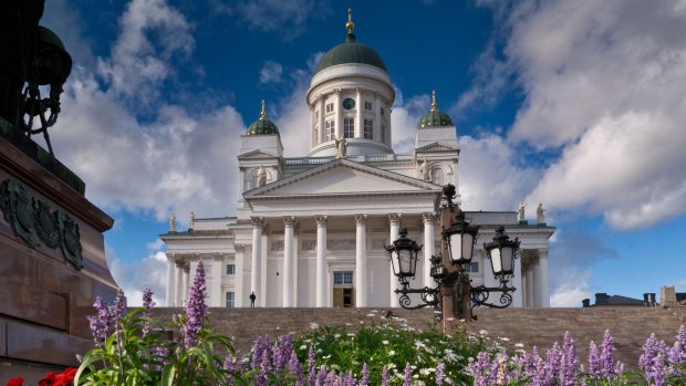 Cathedral Senate Square, Helsinki, Finland 