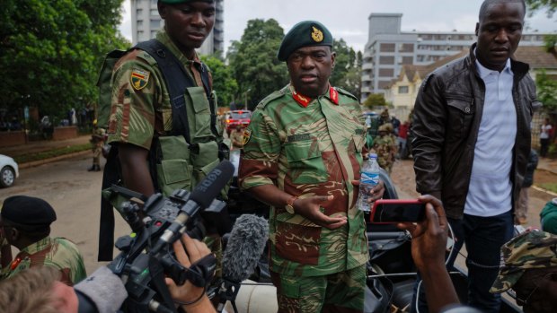 Zimbabwe's Army General Moyo.