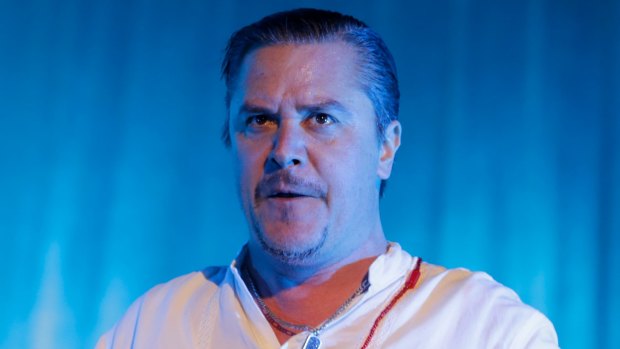 Mike Patton performing with Faith No More in Melbourne last year.