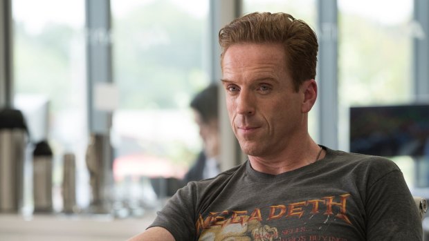 Damian Lewis as Bobby "Axe" Axelrod in <i>Billions</i>.