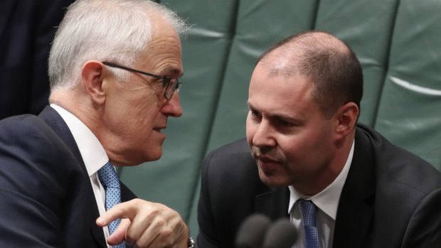 Prime Minister Malcolm Turnbull and Environment and Energy Minister Josh Frydenberg. 