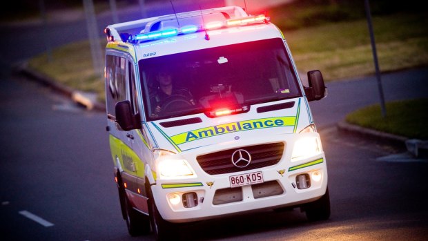 A two-year-old girl has been rushed to Lady Cilento Children's Hospital with serious head injuries.