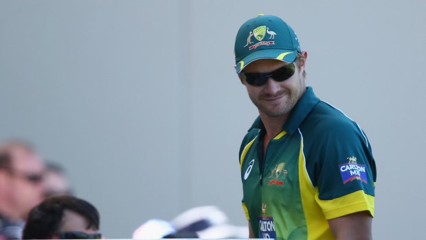 Eye in: Shane Watson is vying for the bowling job James Faulkner has left open.