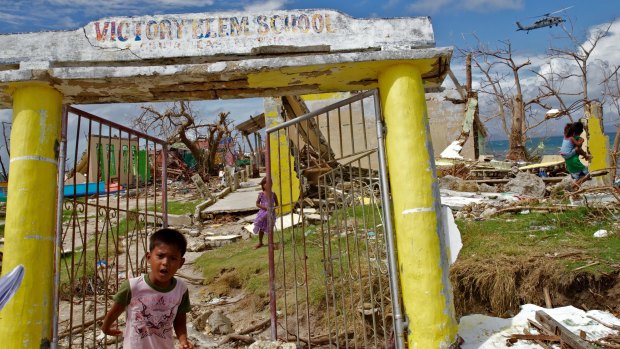 Victory Island took the brunt of Super Typhoon Haiyan.