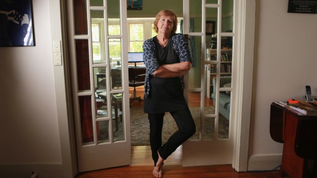 Playwright Patricia Cornelius at home in Melbourne. 