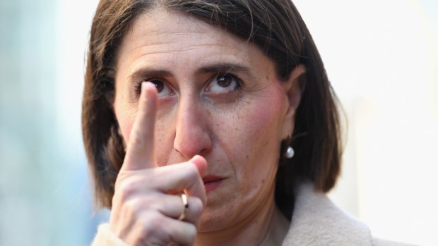 Ms Berejiklian says she has kept staffing bills lower than Labor despite the growth in well-paid employees in her own office. 