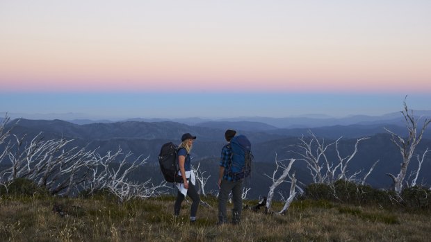 An appetite-inducing hike on Razorback Ridge in the Victorian high country.