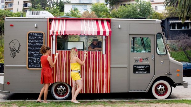 Salt and Straw in Los Angeles.