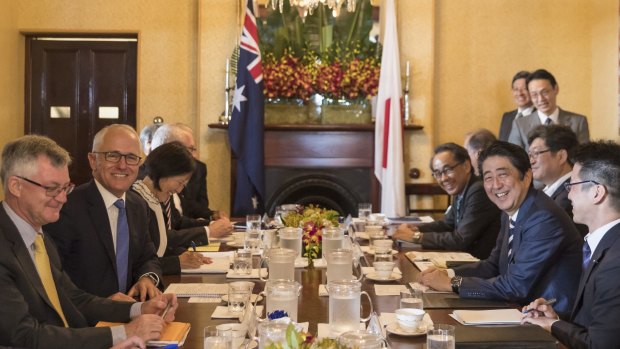 America's engagement with the region was a key topic for the talks at Kirribilli House.