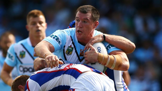 Mixed messages: Paul Gallen and RLPA president Cameron Smith have differing opinions on how negotiations with the NRL are going.