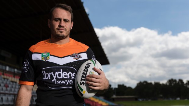 Taking charge: Wests Tigers co-captain Josh Reynolds.