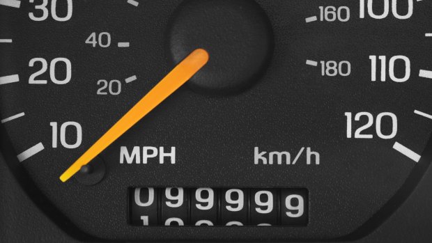 A Perth car salesman has been fined for trying to sell a car with a wound-back odometer reading. 