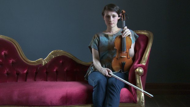 Former Australian String Quartet violinist Ioana Tache in <i>Highly Strung</i>.