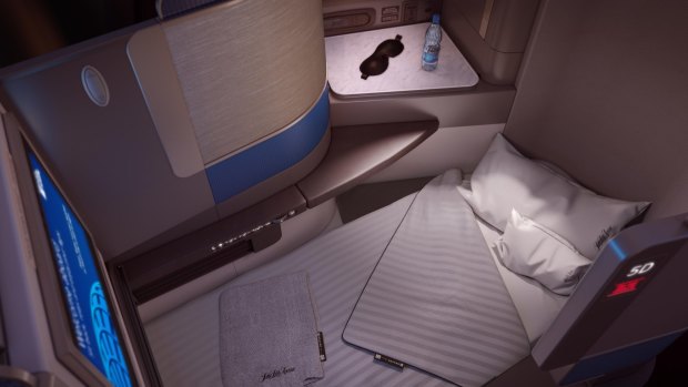 The Polaris seat is a significant upgrade from United's previous business offering.