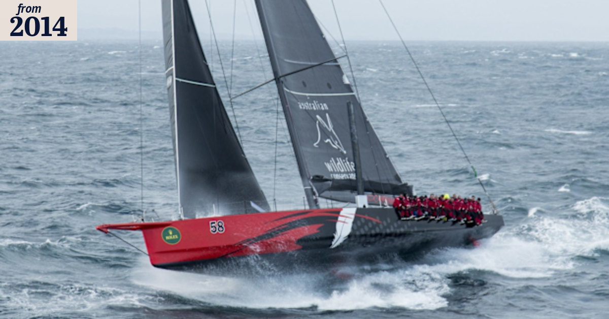 Sydney to Hobart race to the finish