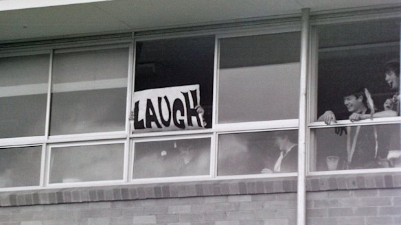 Cumberland High 1967 muck up day.