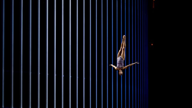 Rhiannan Iffland dives from the 20.5-metre platform