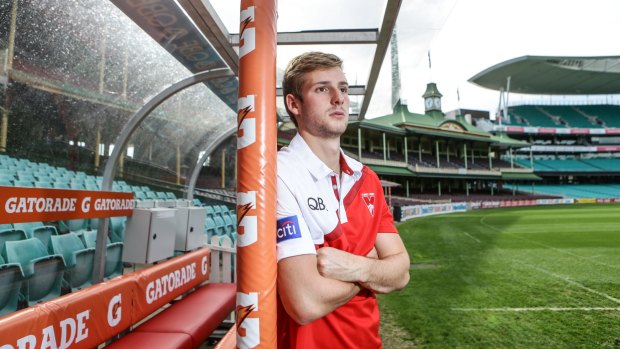 Unfinished business: Alex Johnson is determined he will play again.
 