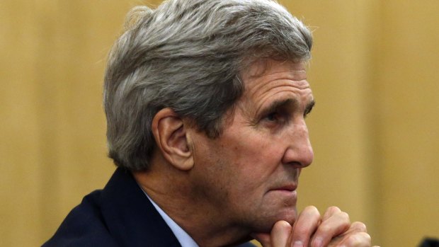 John Kerry discussed South China Sea tensions during his visit to China.