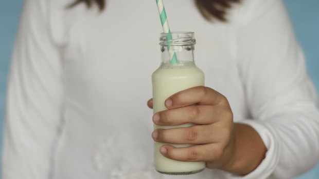 Hold it: Breast milk is good for babies, but perhaps a protein shake would suit adults better.
