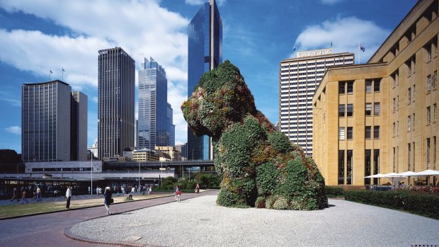 Jeff Koons' Puppy, presented by Kaldor Art Projects, was a highlight of the 1996 Sydney Festival.