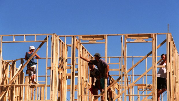 The construction of apartments across Australia is expected to halve in the next three years.
