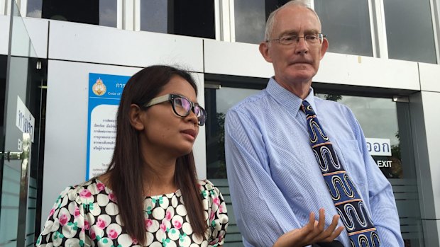 Alan Morison, with his colleague Chutima Sidasathian, feels vindicated.