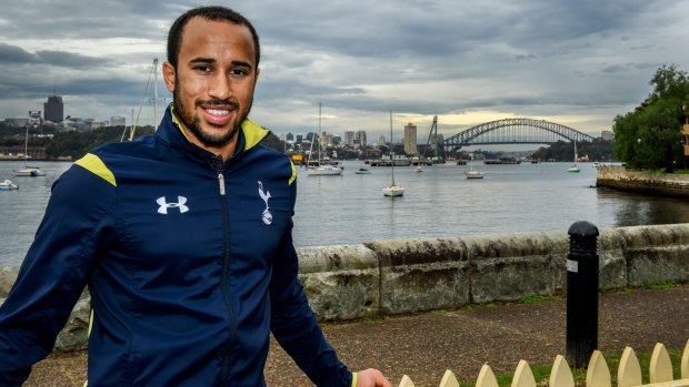 Working holiday: Andros Townsend says Tottenham's jaunt to Sydney has the advantage of a team bonding trip, as well as keeping fit for upcoming international  duty with England.