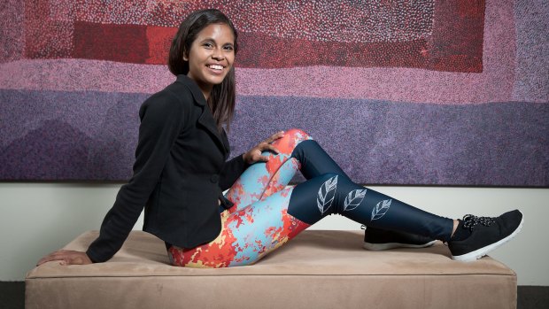 Alisha Geary's business Faebella is inspired by Indigenous art.