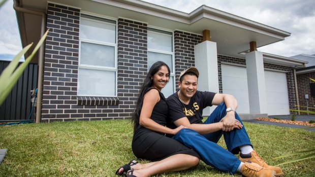 Kirti Mahraj, 23 and Adil Mohiuddin, 25 bought a house in Sydney without family money.