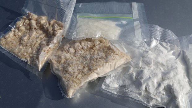 MDMA, meth and cocaine was unearthed in a police raid of Rinaldi's property.