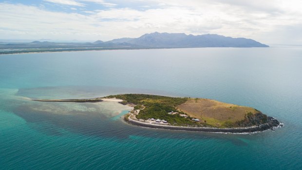 Camp Island is off Guthalungra, halfway between Airlie Beach and Townsville. 