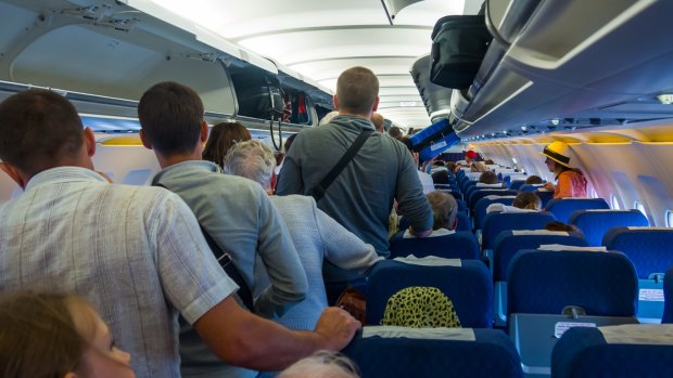 Airlines use an estimated average weight of passengers to determine how heavy an aircraft will be.