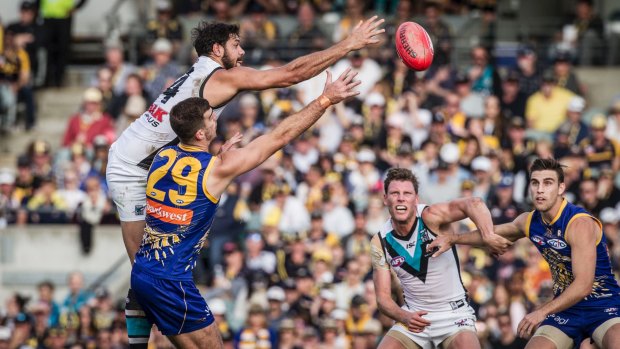 The ruck contest will be pivotal on Saturday night. Can West Coast stop Paddy Ryder?