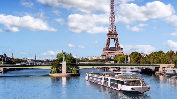 Viking has built four ships specifically to sail on the Seine in France.