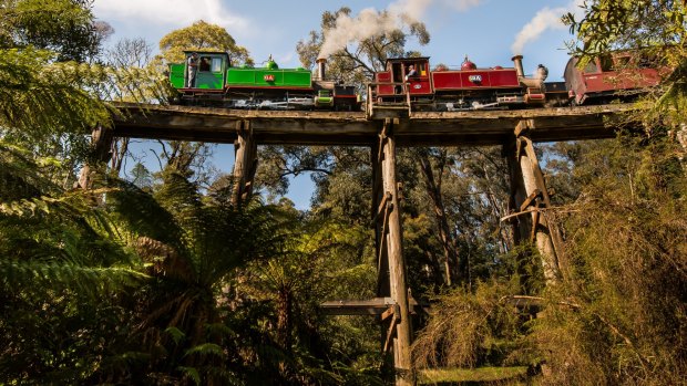 Puffing Billy, Dandenong Ranges, Victoria.