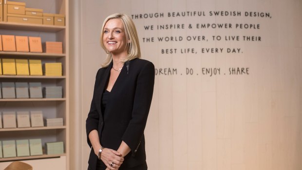 Kikki.K founder Kristina Karlsson's new concept store at Chadstone will be the template for flagship stores in Europe.