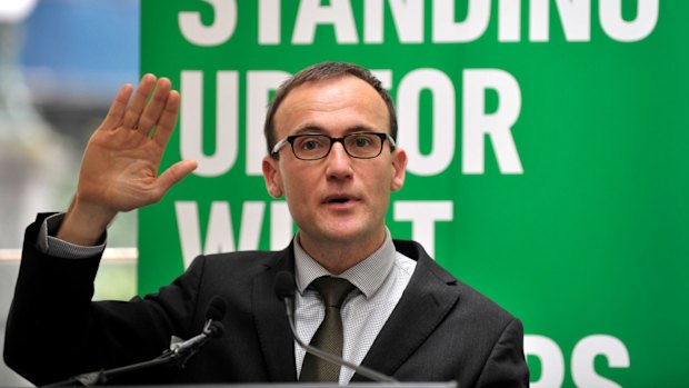 Greens deputy leader Adam Bandt voted against excluding Senator Rhiannon from party room decisions: "I genuinely believe excluding people is not the right thing to do."