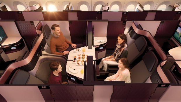 There are five-star hotel rooms less comfortable than Qatar Airways' Qsuite.