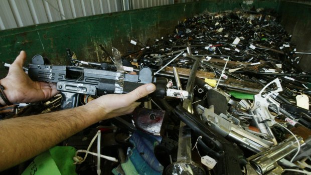 Justice Minister Michael Keenan announced a planned national firearms amnesty on Wednesday morning to target the large 'grey market' of illegal guns in Australia.