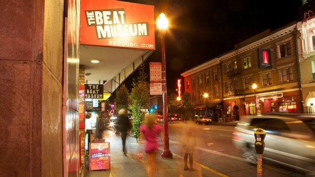 Suitably ramshackle: The Beat Museum at North Beach, San Francisco.