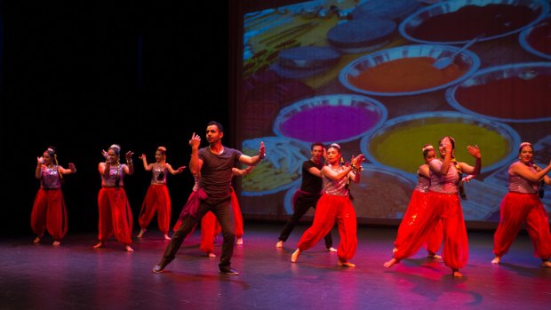 The Canberra School of Bollywood Dancing 2014 concert.