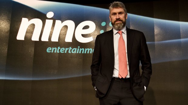 Nine Entertainment says David Gyngell fulfils the "retention" component of his Share Rights bonus by remaining on the media group's board. 
