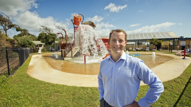 Grant Wilckens, chief executive of Discovery Parks.