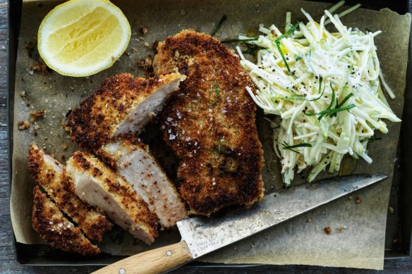 Schnitzel and coleslaw isn't just for summer.