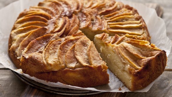 Frank Camorra's Danish apple cake.