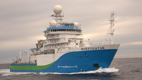 All at sea?: Australia's marine science flagship, RV Investigator.